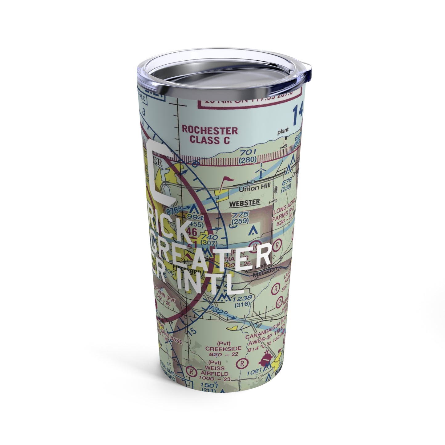 ROC Tumbler | Frederick Douglass/Greater Rochester International Airport Tumbler