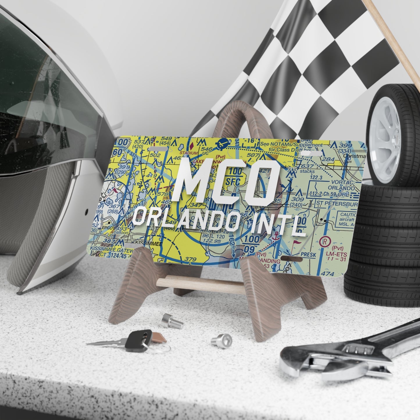 MCO Vanity Plate | Orlando International Vanity Plate