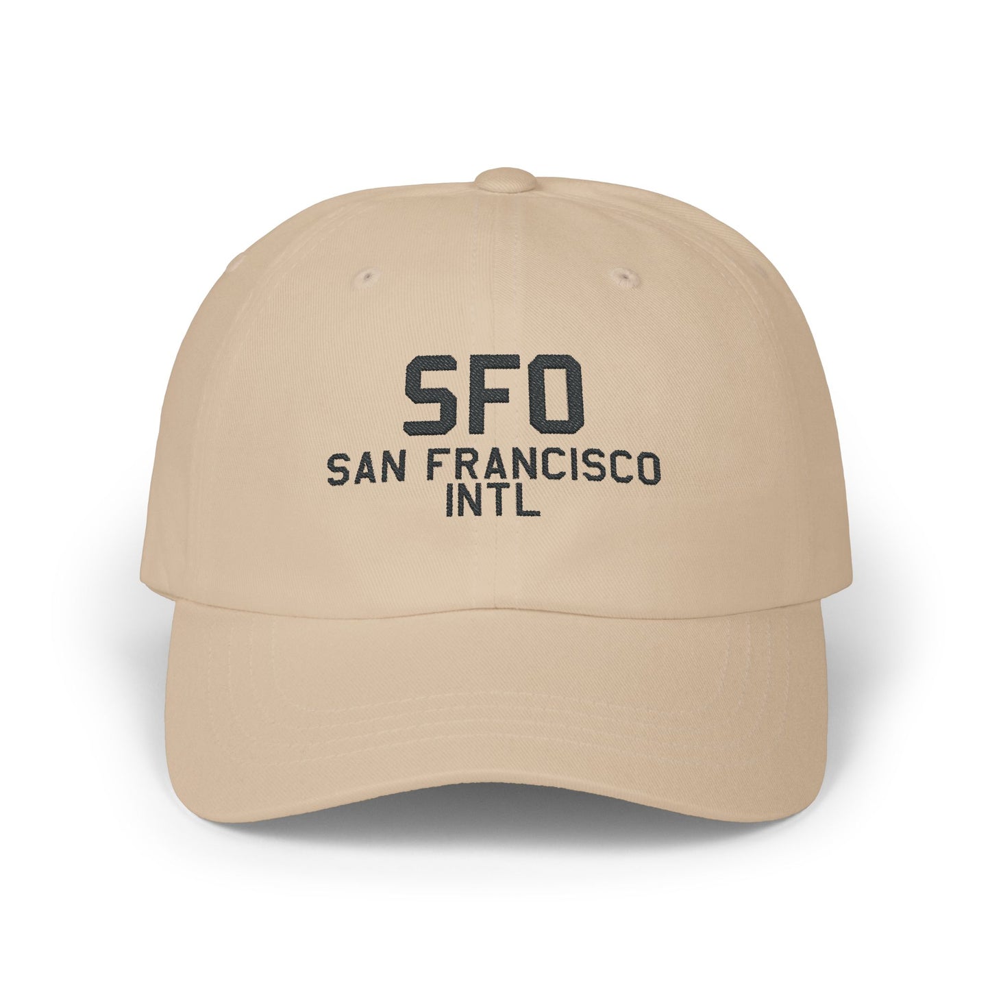 SFO Dad Cap | San Francisco International Airport Hat