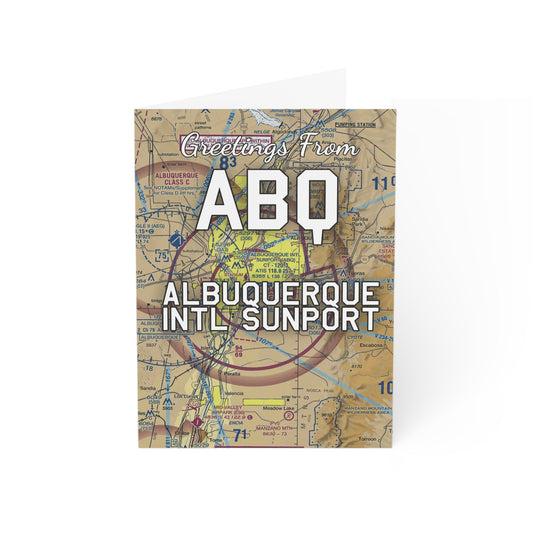 ABQ Greeting Cards | Albuquerque International Sunport Airport Cards