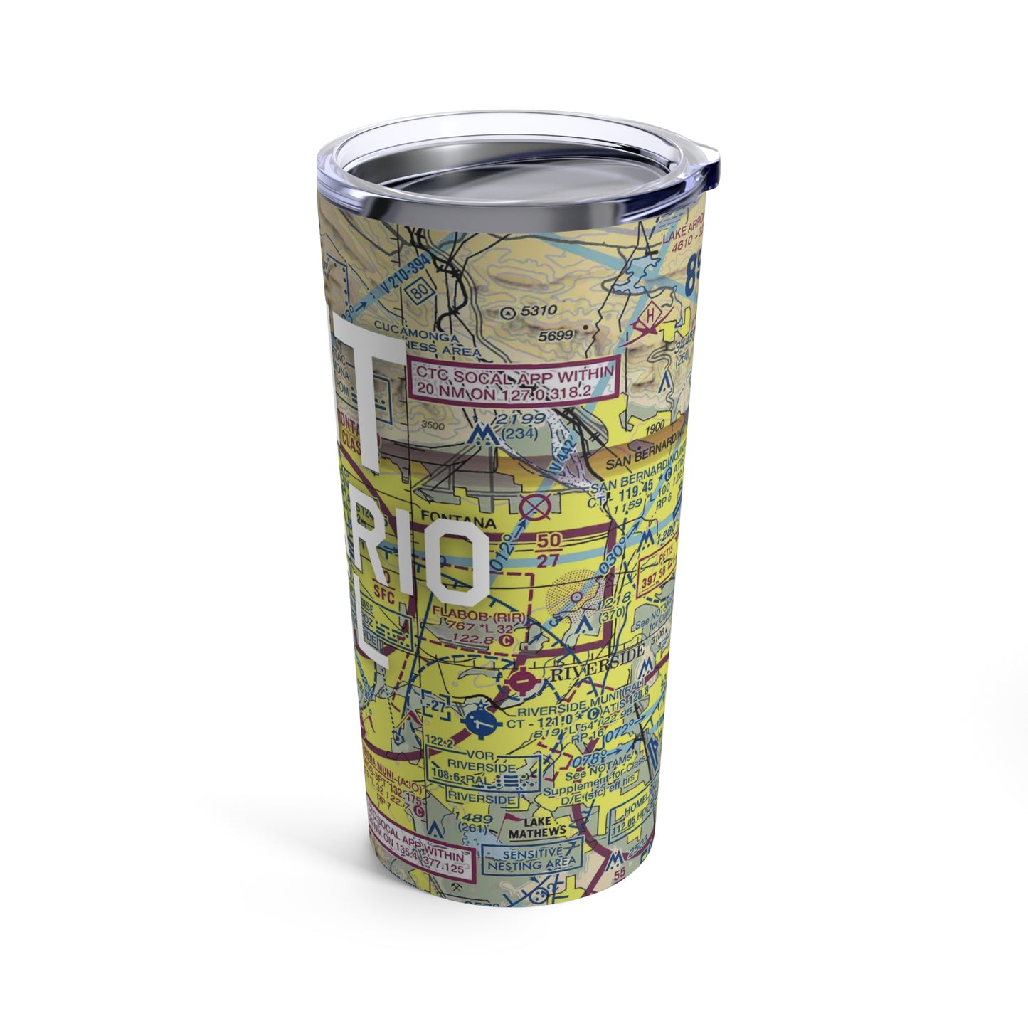 ONT Tumbler | Ontario International Airport Tumbler