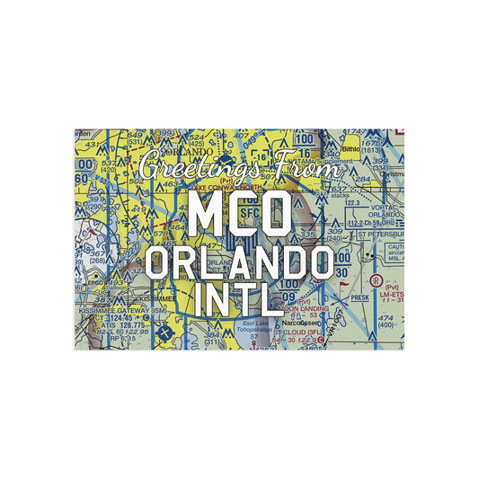 MCO Postcard | Orlando International Airport Card