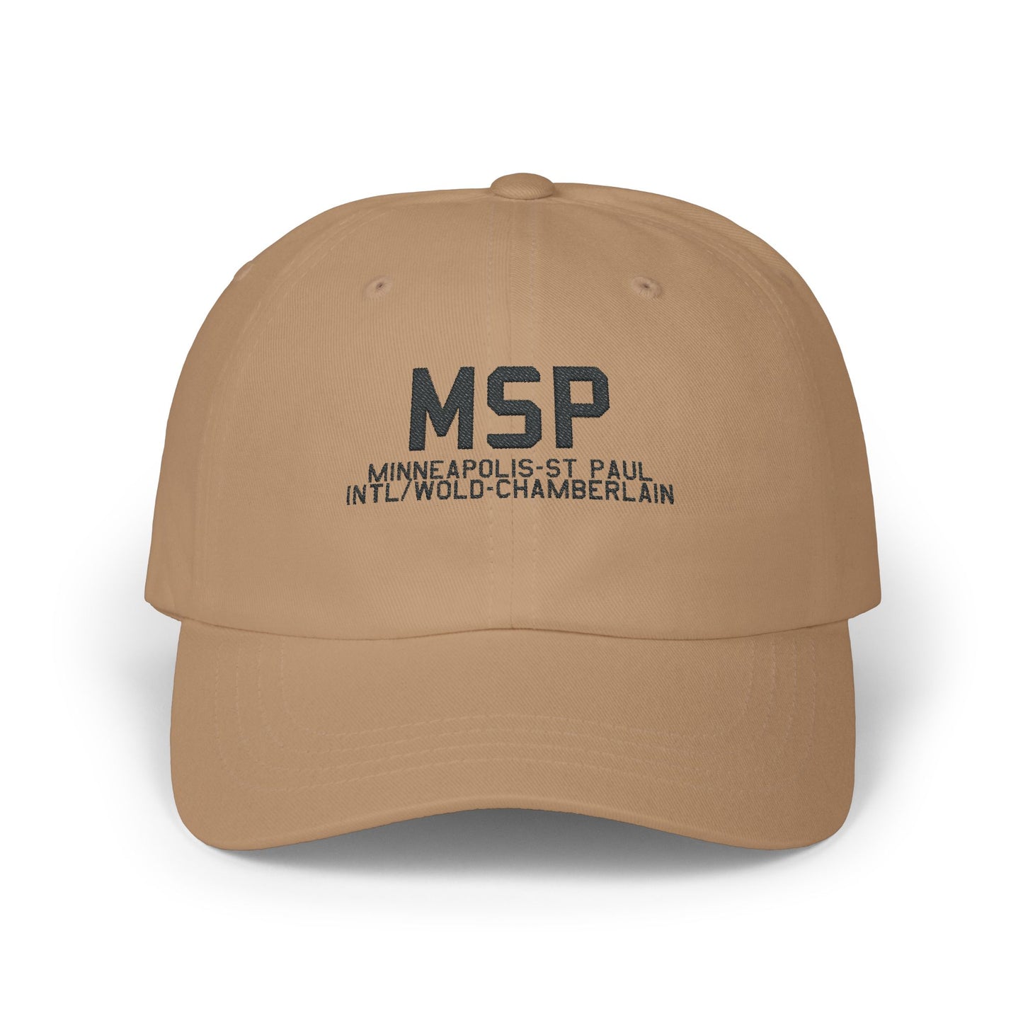 MSP Dad Cap | Minneapolis-St Paul International/Wold-Chamberlain Airport Hat