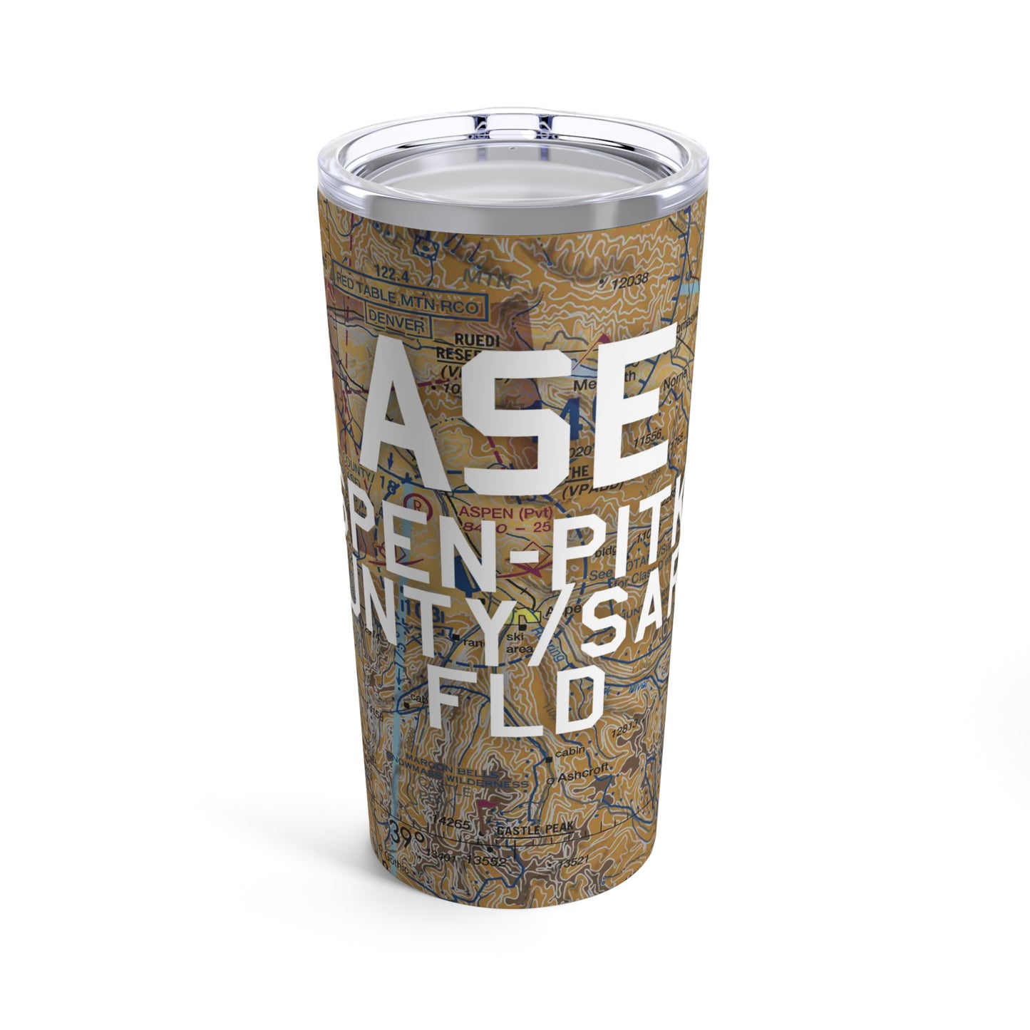 ASE Tumbler | Aspen-Pitkin County/Sardy Field Airport Tumbler