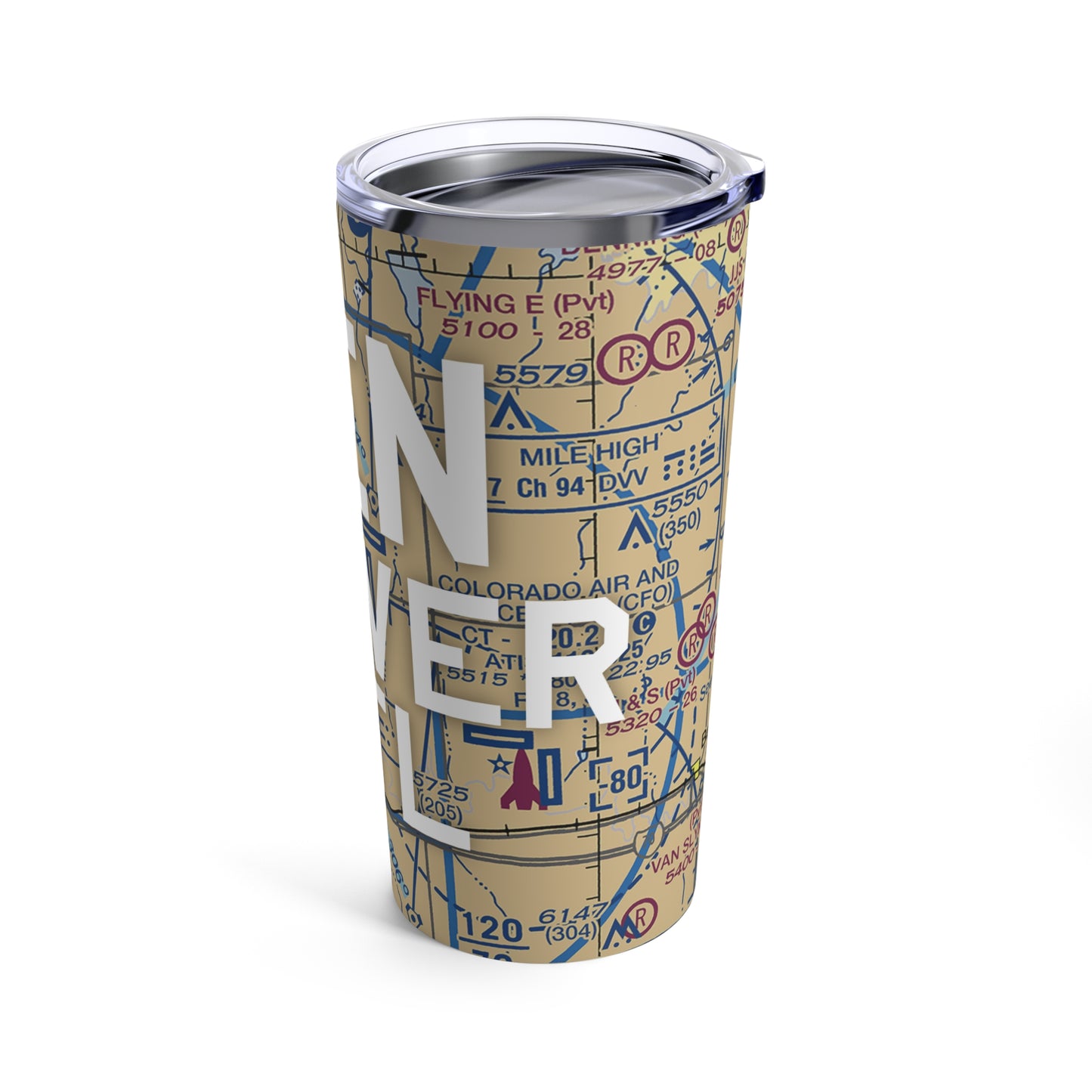 DEN Tumbler | Denver International Tumbler