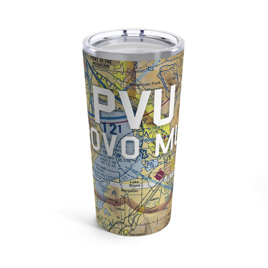 PVU Tumbler | Provo Municipal Airport Tumbler