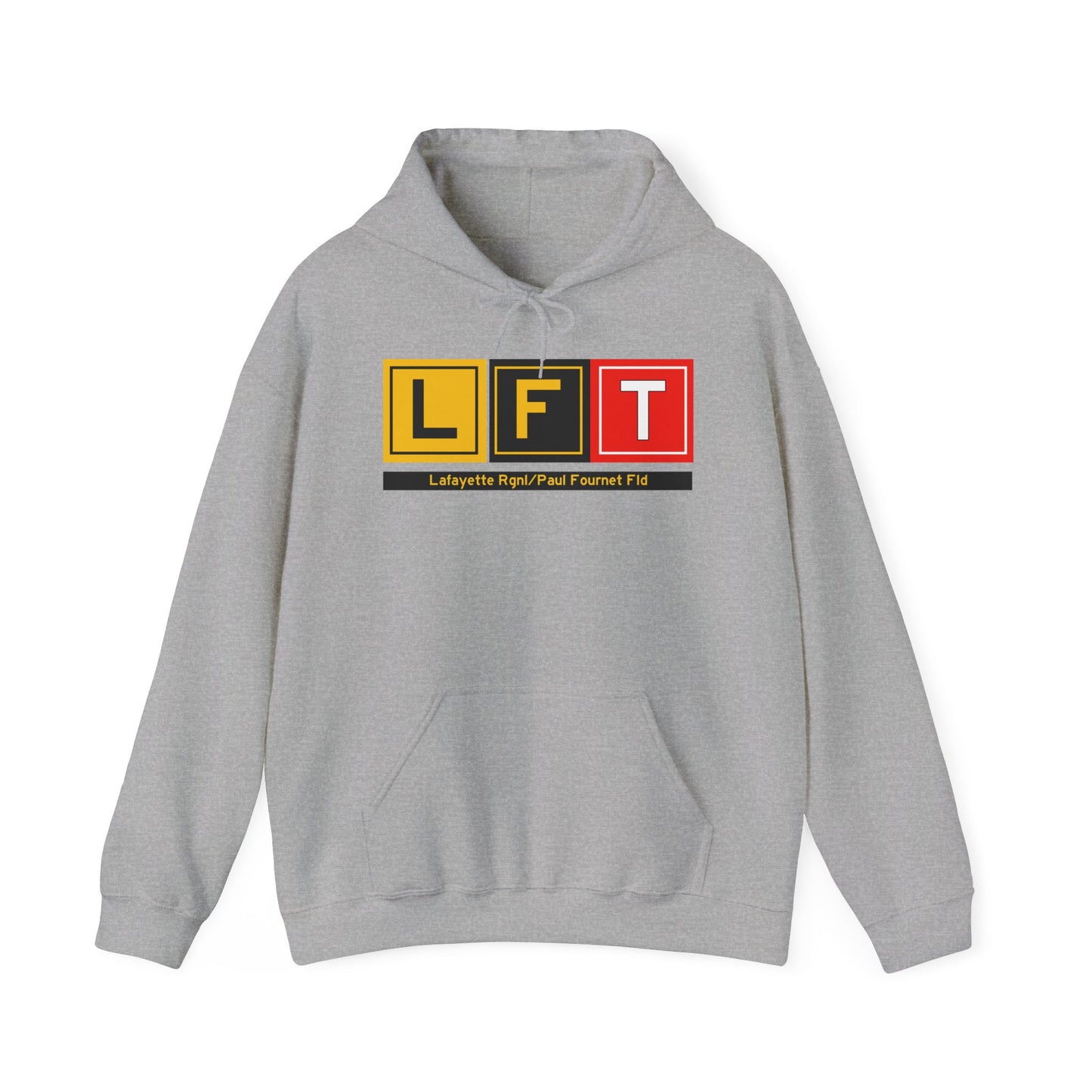 LFT Taxiway Hoodie w/ Airport Name | Lafayette Regional/Paul Fournet Field Airport Hoodie