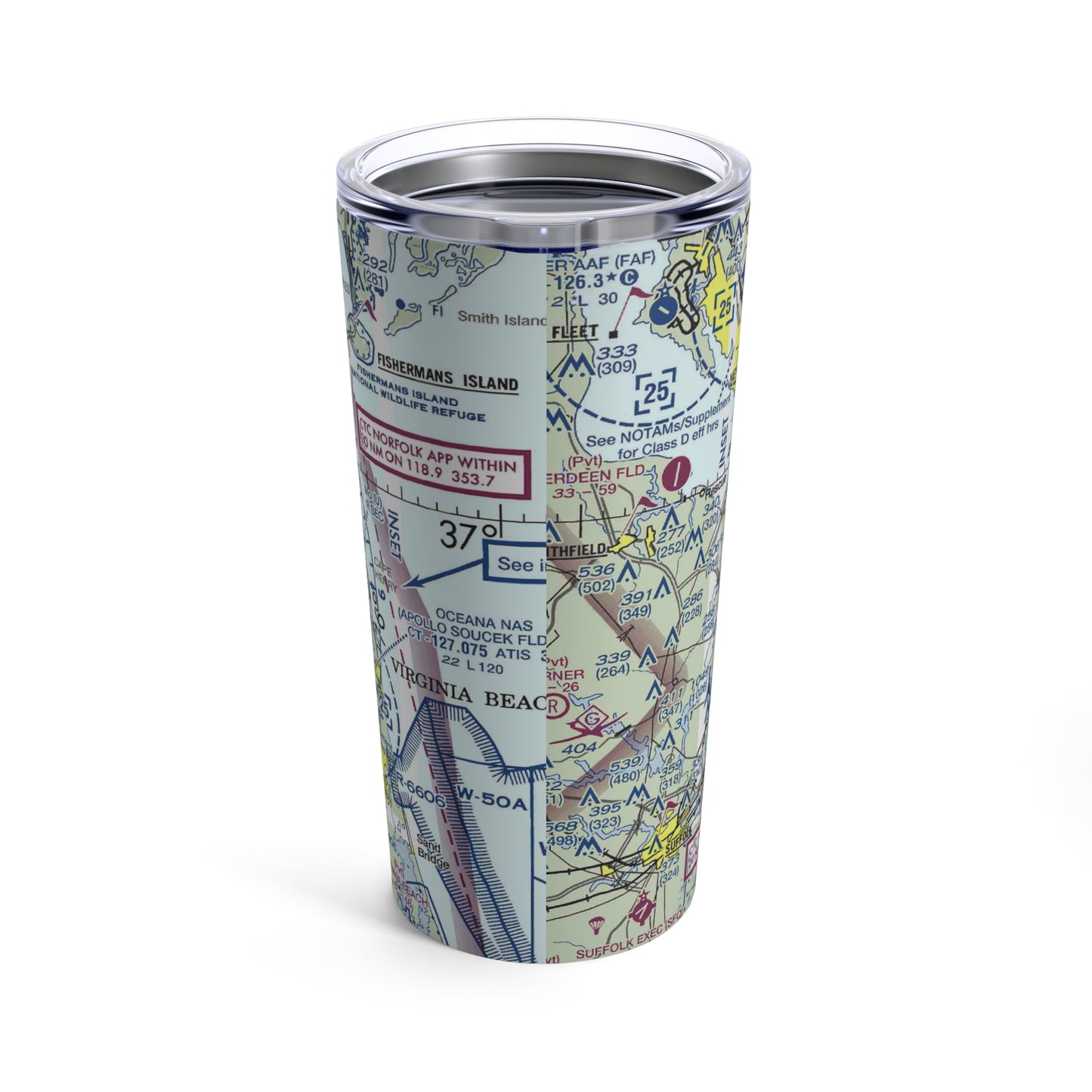 ORF Tumbler | Norfolk International Airport Tumbler