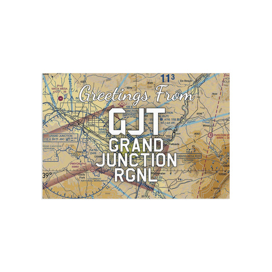 GJT Postcard | Grand Junction Regional Airport Card