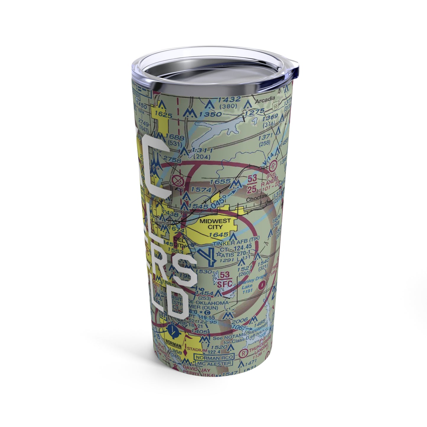 OKC Tumbler | Will Rogers World Airport Tumbler