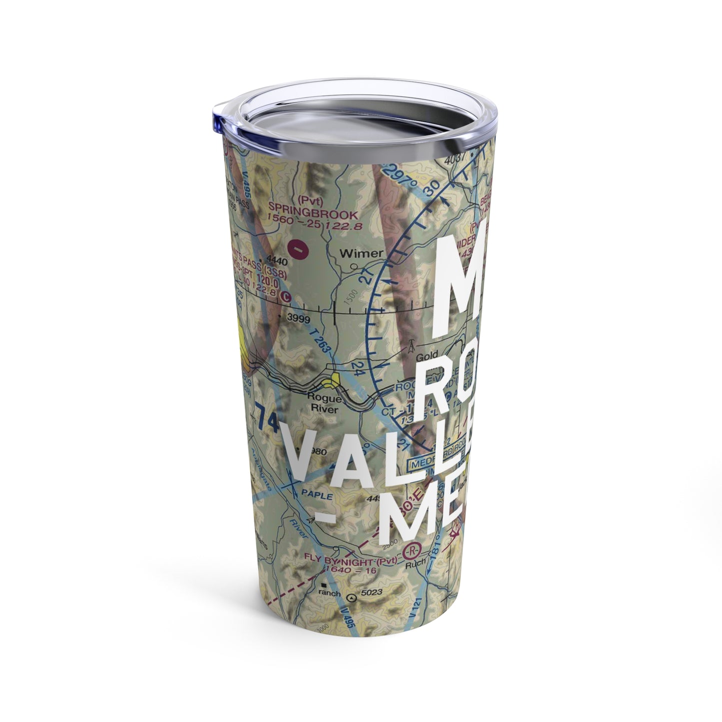 MFR Tumbler | Rogue Valley International - Medford Airport Tumbler