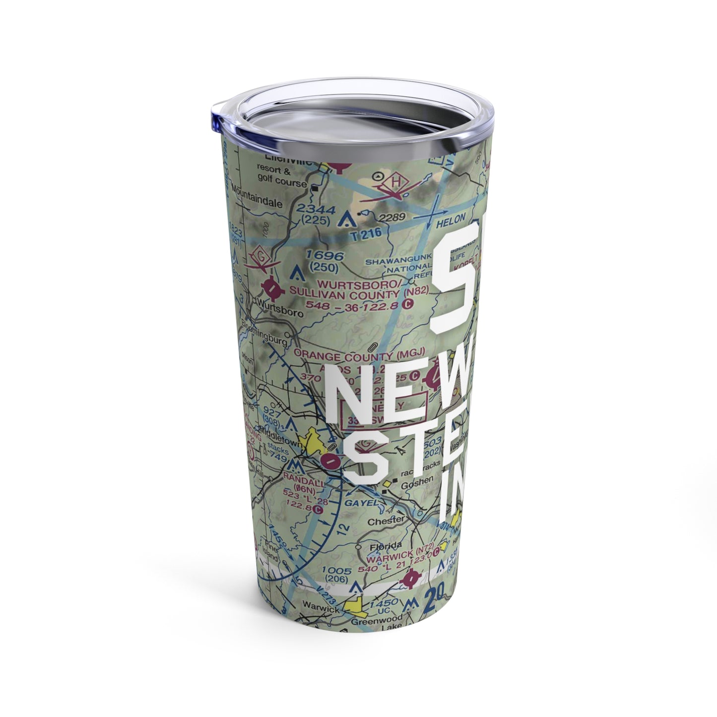 SWF Tumbler | New York Stewart International Airport Tumbler