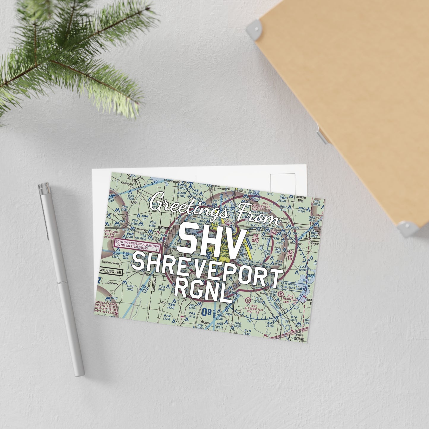 SHV Postcard | Shreveport Regional Airport Card