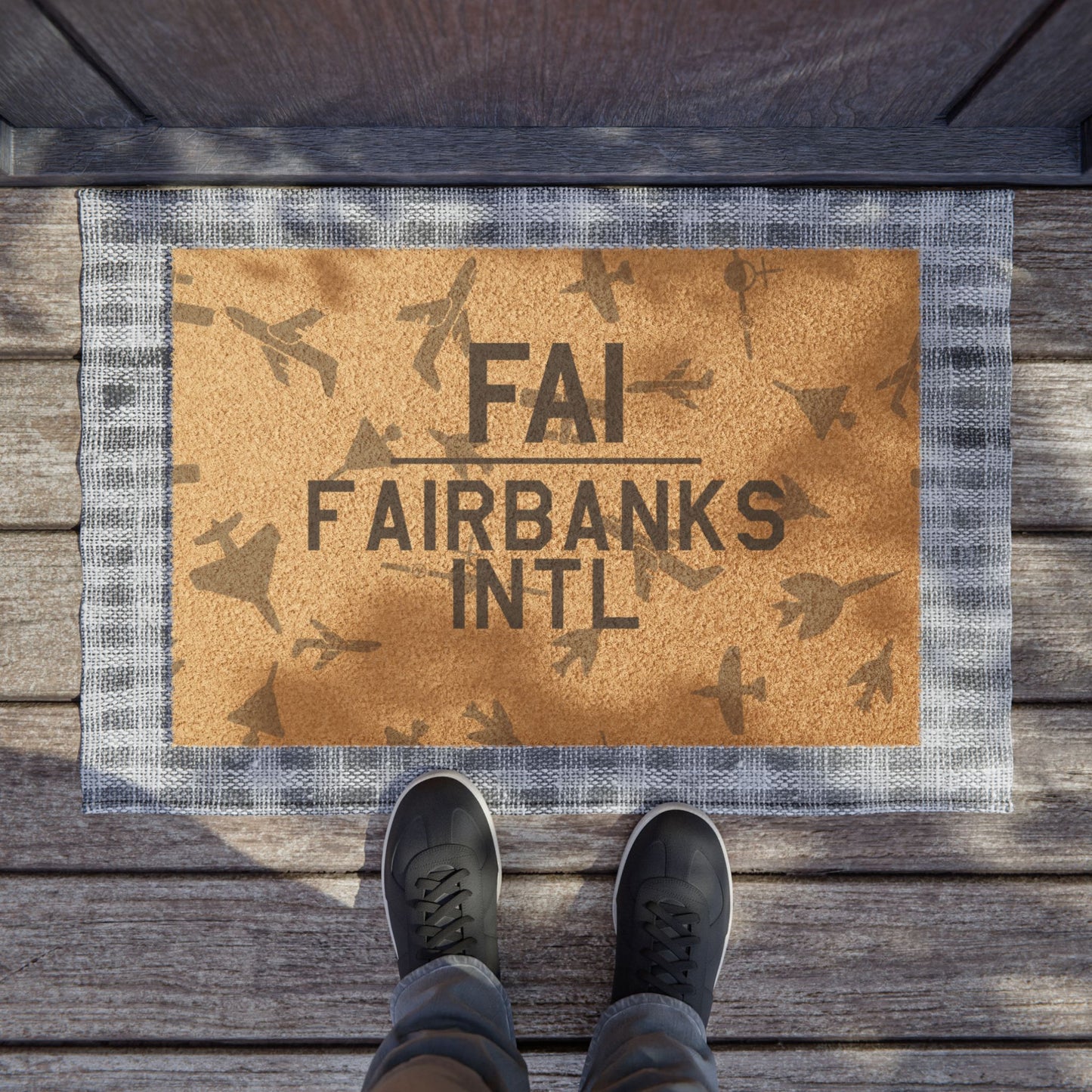 FAI Doormat | Fairbanks International Airport Doormat