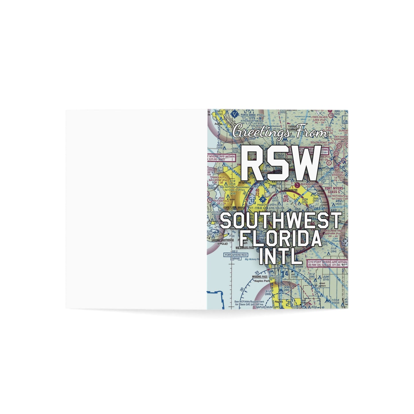 RSW Greeting Cards | Southwest Florida International Airport Cards