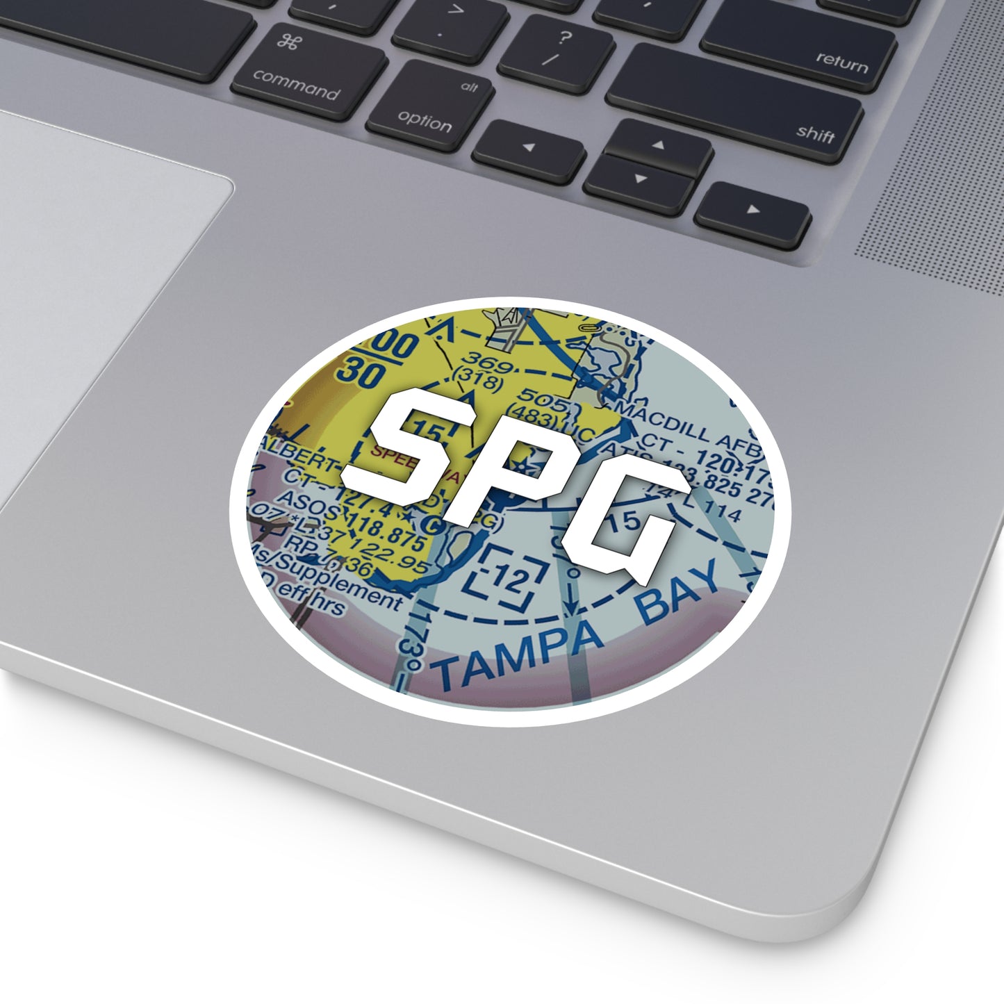 SPG Round Sticker | Albert Whitted Sticker