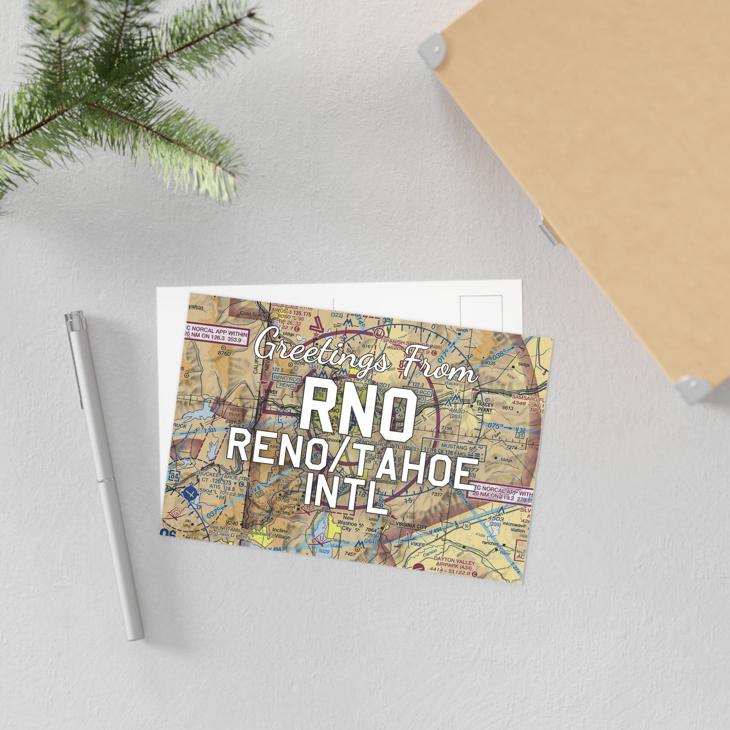RNO Postcard | Reno/Tahoe International Airport Card