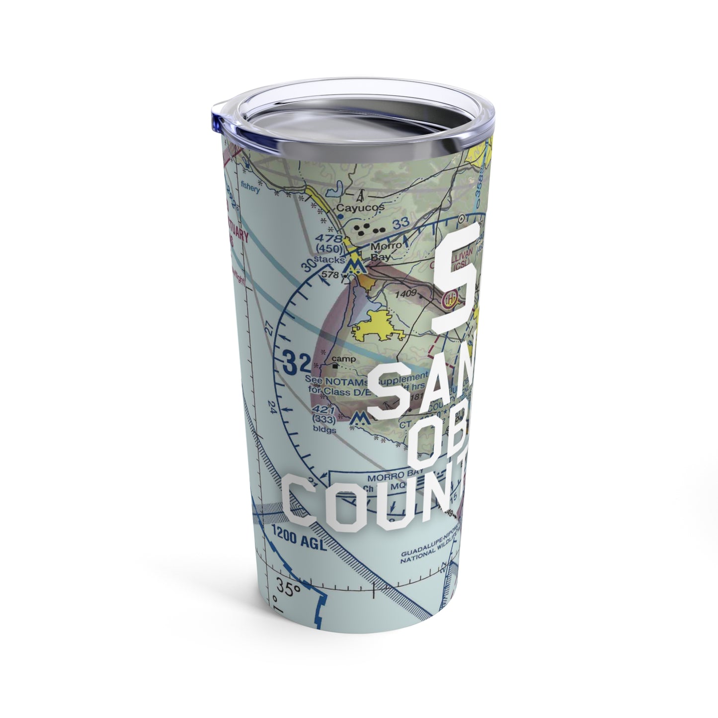 SBP Tumbler | San Luis Obispo County Regional Airport Tumbler