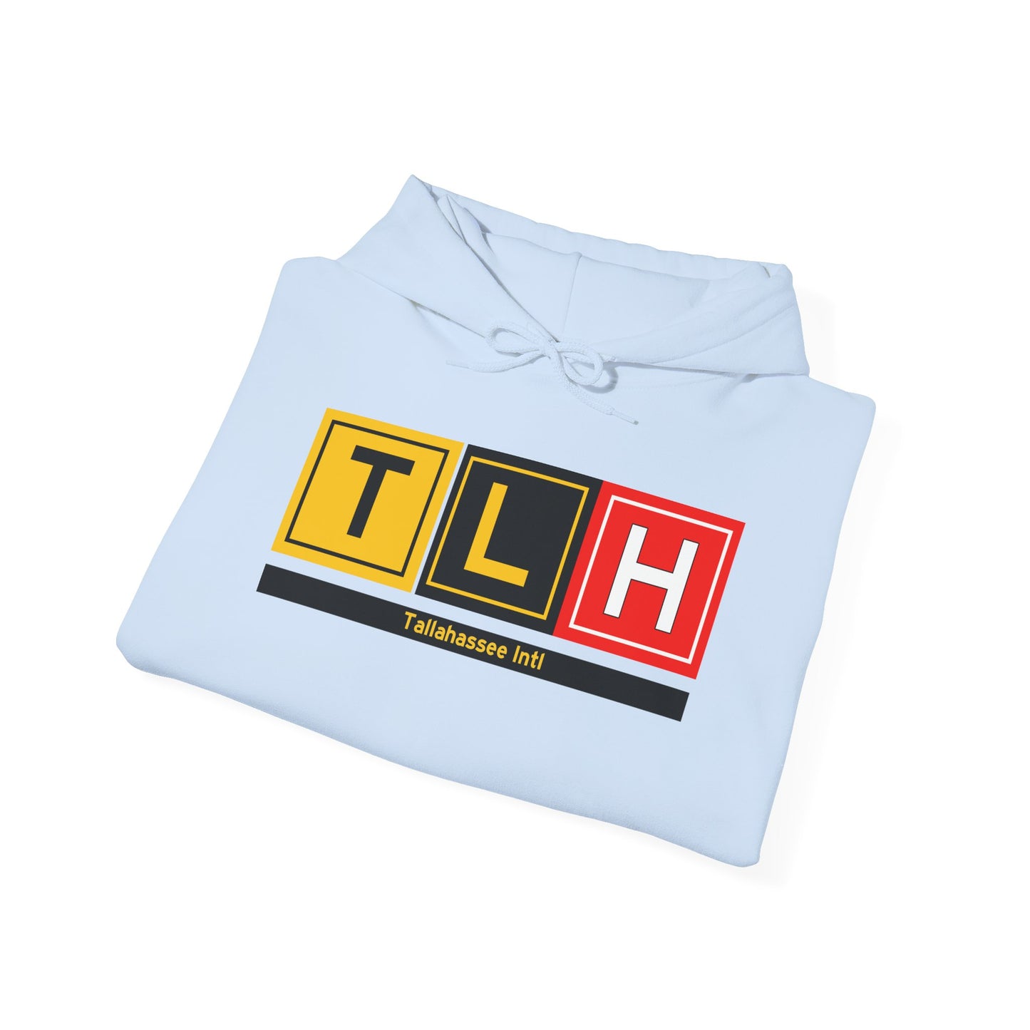 TLH Taxiway Hoodie w/ Airport Name | Tallahassee International Airport Hoodie