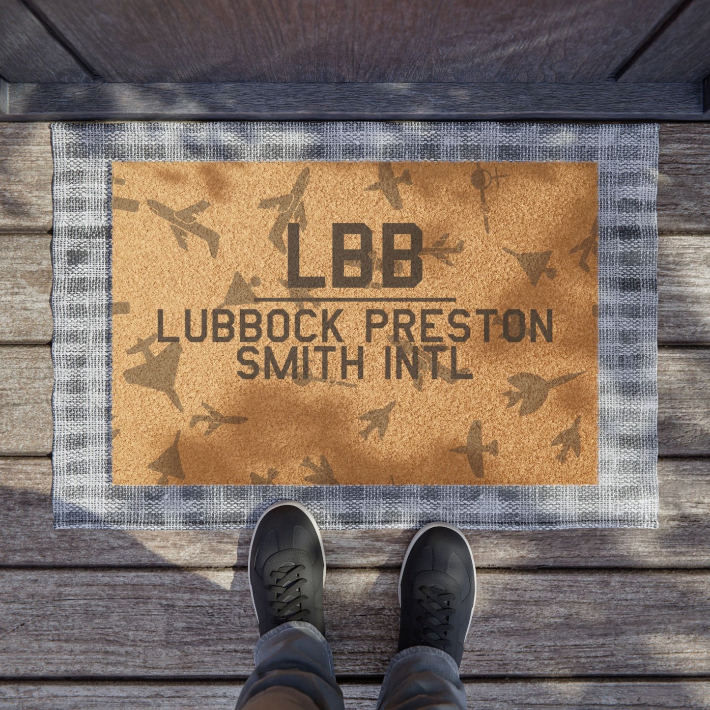 LBB Doormat | Lubbock Preston Smith International Airport Doormat