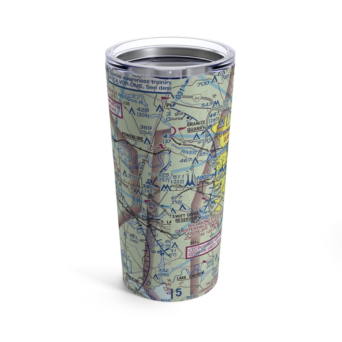 RIC Tumbler | Richmond International Airport Tumbler