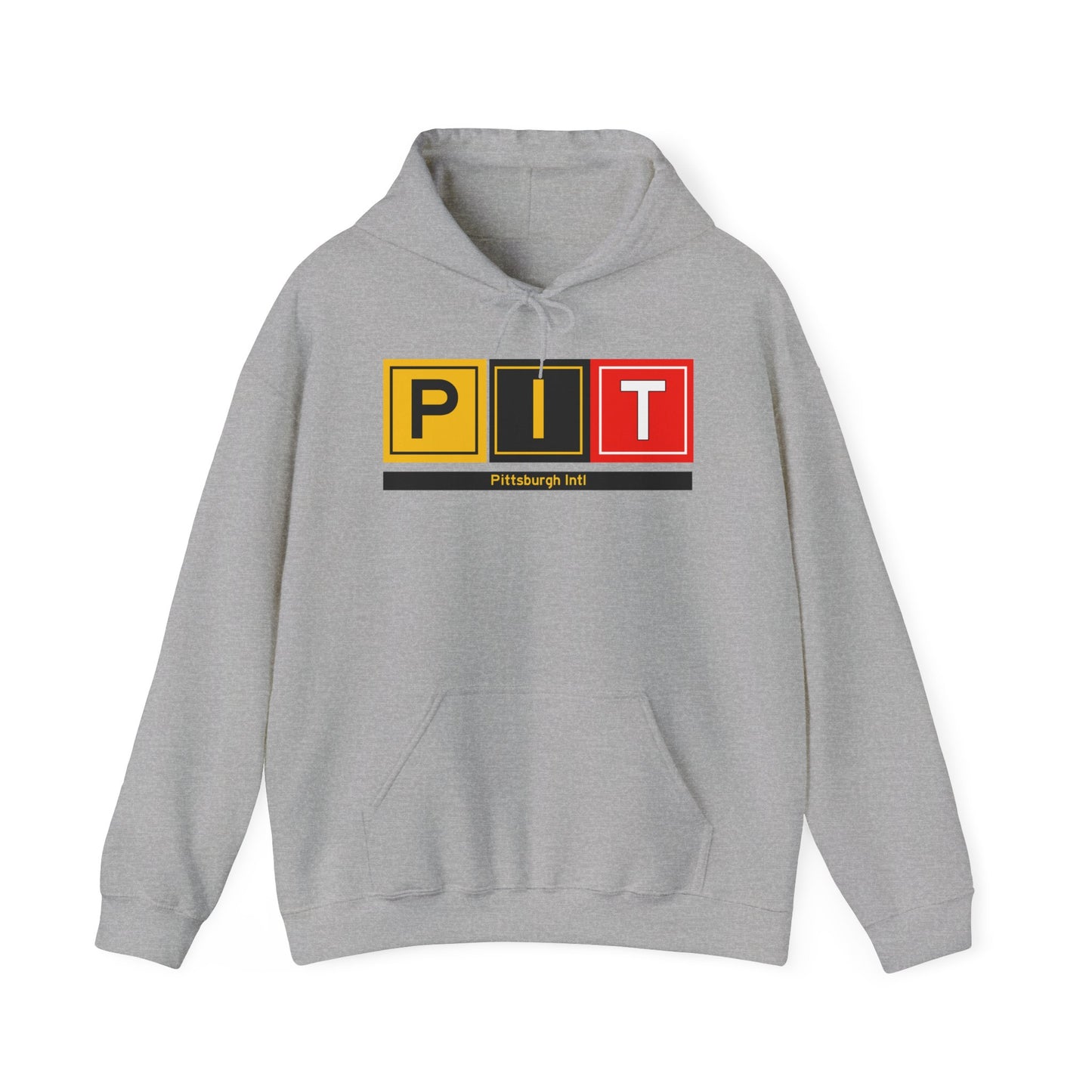 PIT Taxiway Hoodie w/ Airport Name | Pittsburgh International Airport Hoodie