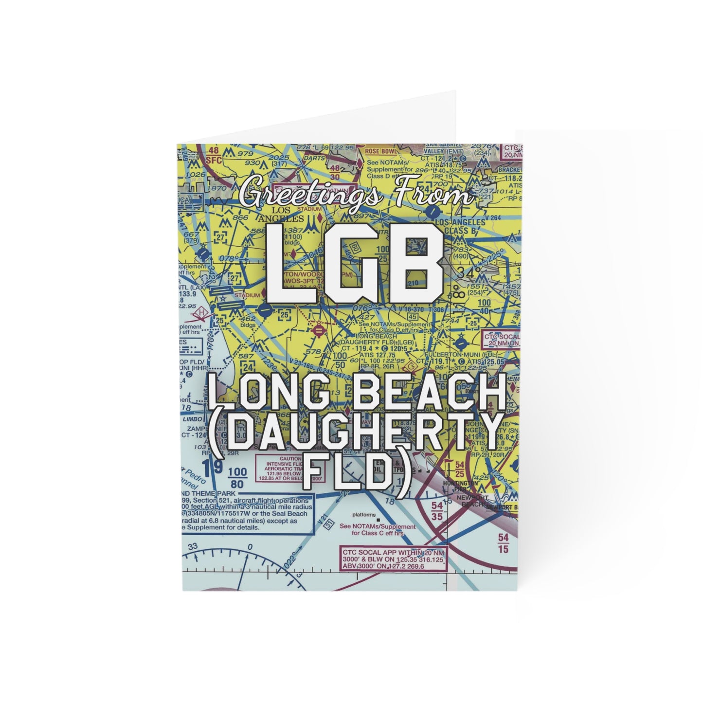 LGB Greeting Cards | Long Beach (Daugherty Field) Airport Cards
