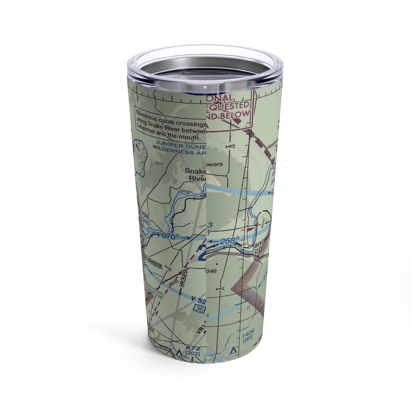 PSC Tumbler | Tri-Cities Airport Tumbler