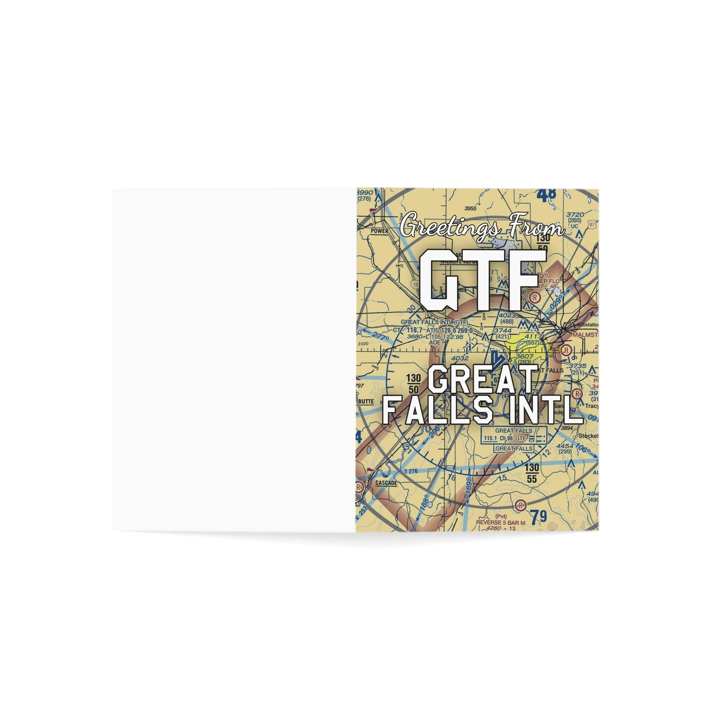 GTF Greeting Cards | Great Falls International Airport Cards