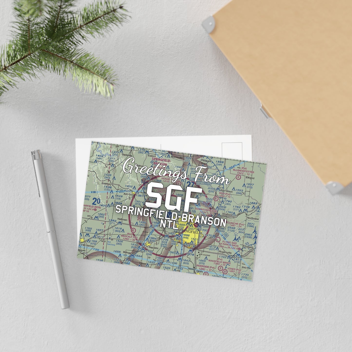 SGF Postcard | Springfield-Branson National Airport Card