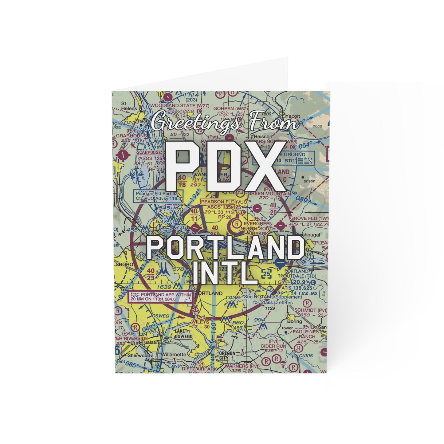 PDX Greeting Cards | Portland International Airport Cards