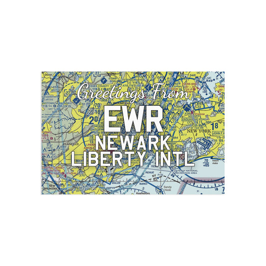 EWR Postcard | Newark Liberty International Airport Card