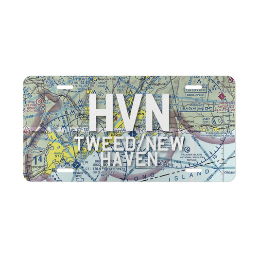 HVN Vanity Plate | Tweed/New Haven Airport Vanity Plate