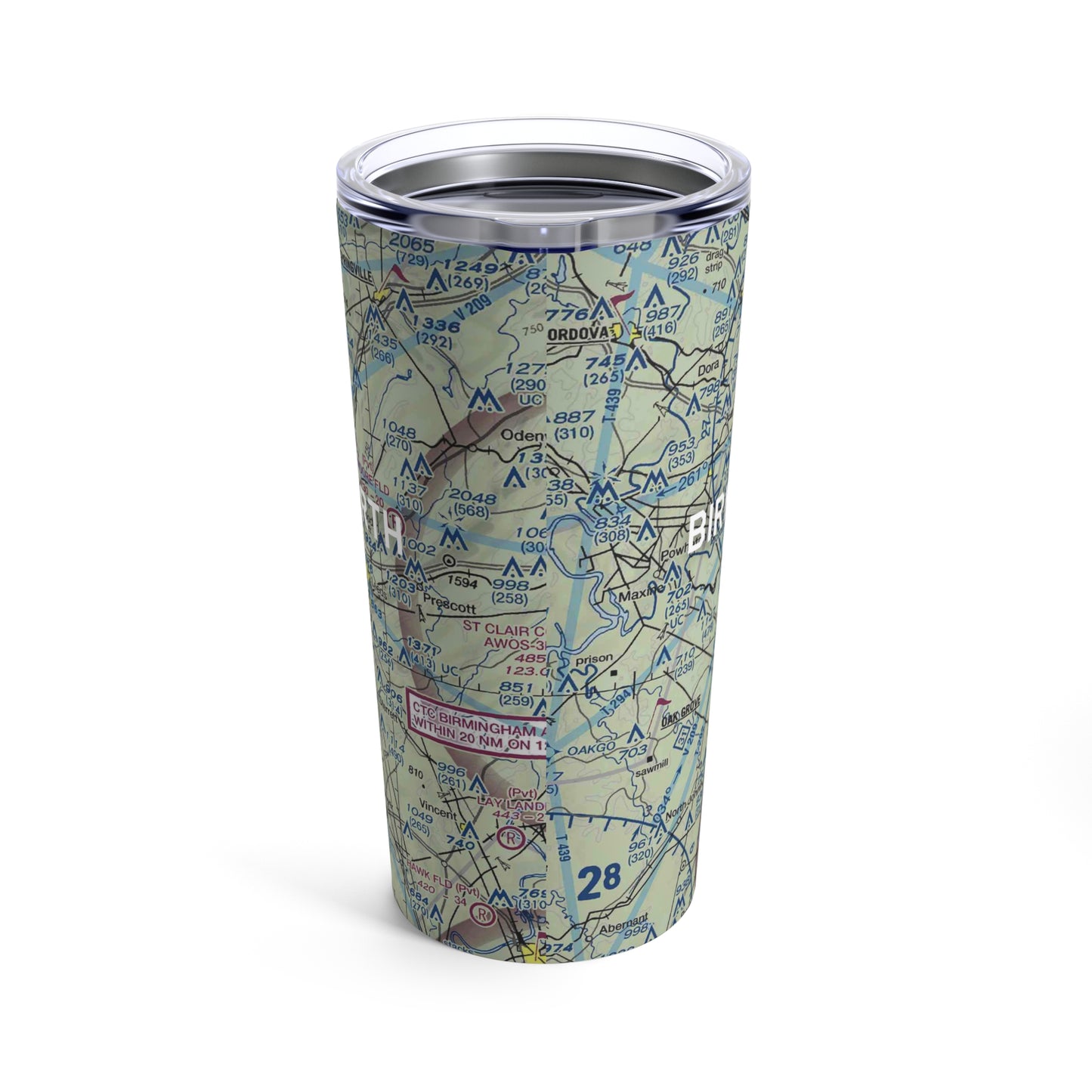 BHM Tumbler | Birmingham-Shuttlesworth International Airport Tumbler