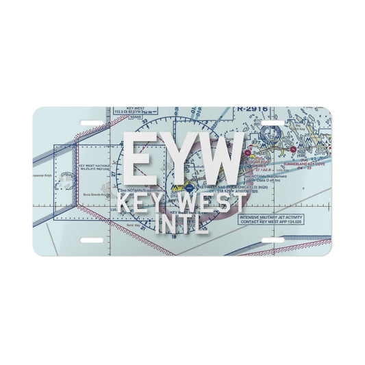 EYW Vanity Plate | Key West International Airport Vanity Plate