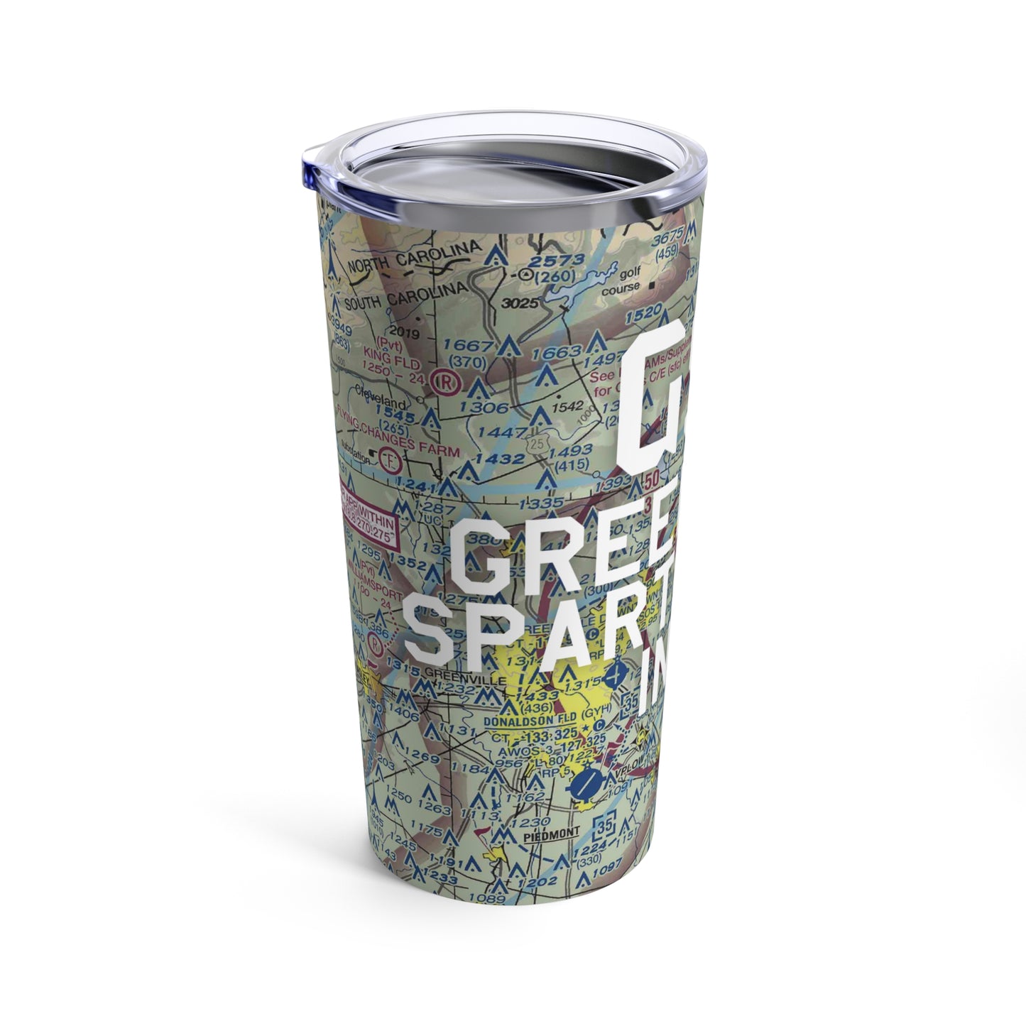 GSP Tumbler | Greenville Spartanburg International Airport Tumbler