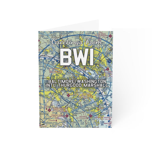 BWI Greeting Cards | Baltimore/Washington International Thurgood Marshall Airport Cards