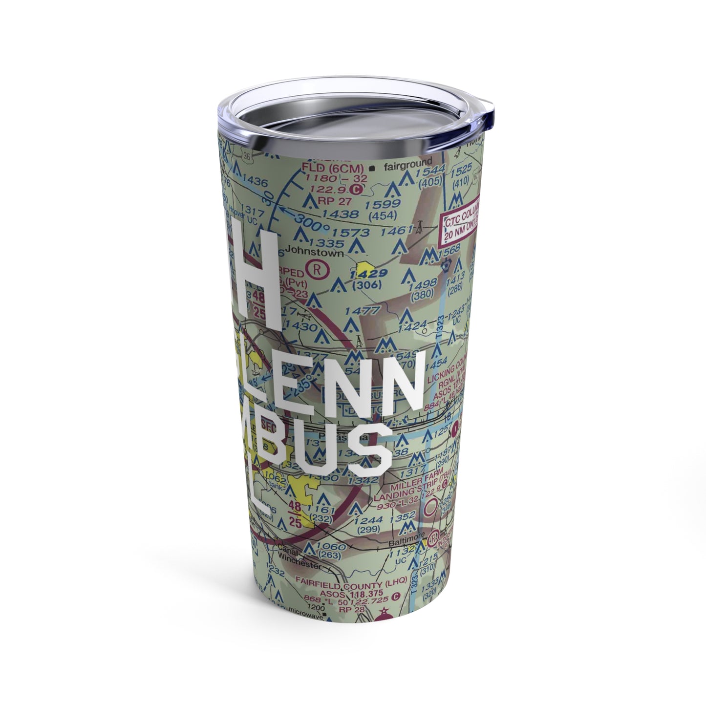 CMH Tumbler | John Glenn Columbus International Airport Tumbler