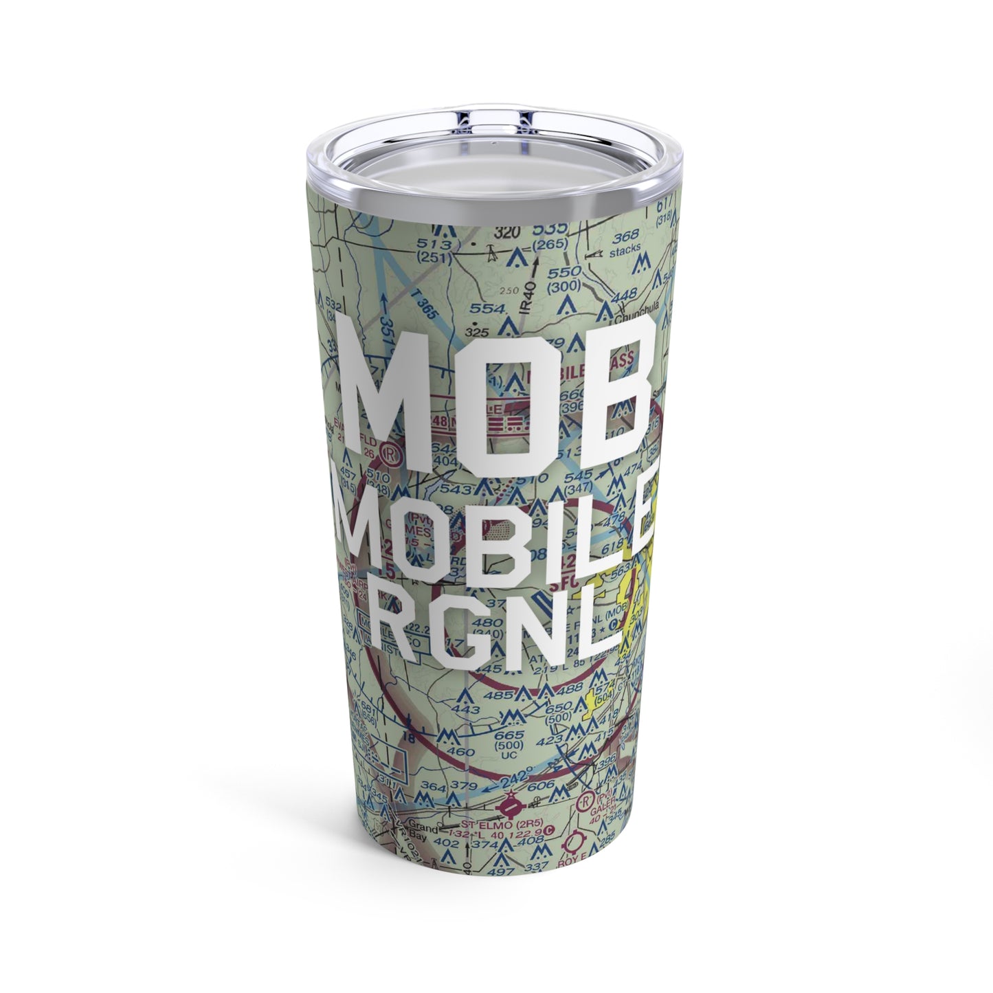 MOB Tumbler | Mobile Regional Airport Tumbler