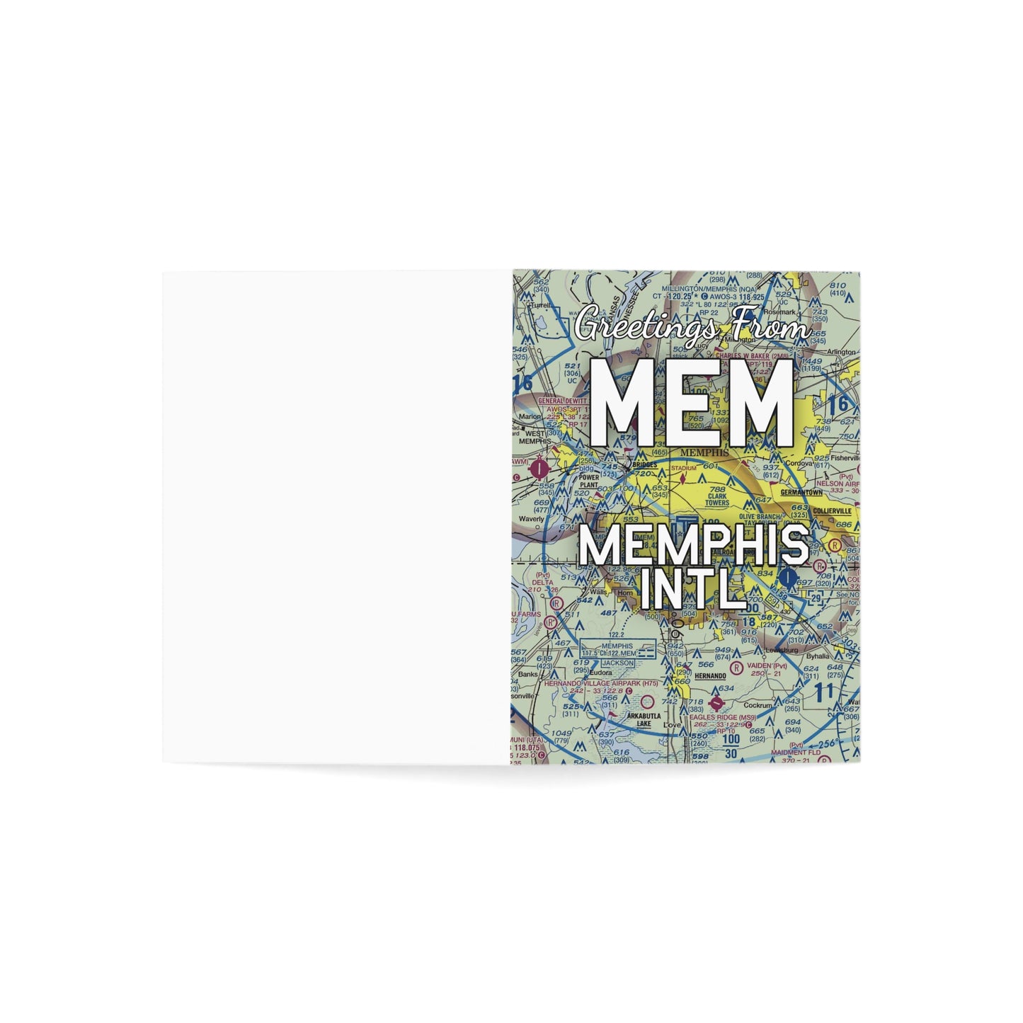 MEM Greeting Cards | Memphis International Airport Cards