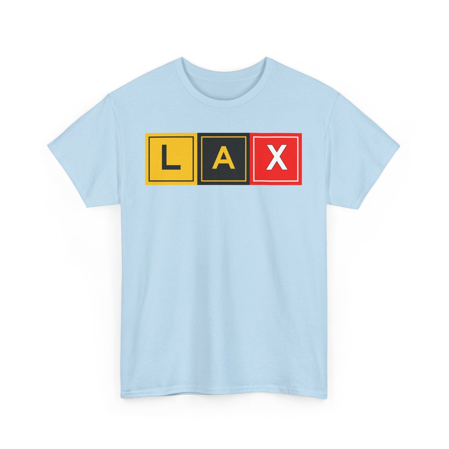 LAX Unisex Cotton Tee | Los Angeles International Tee