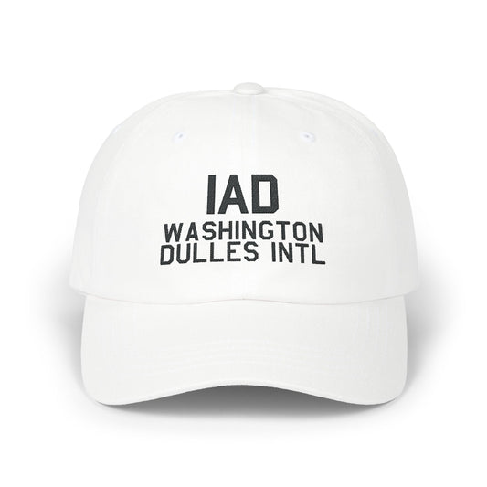 IAD Dad Cap | Washington Dulles International Airport Hat