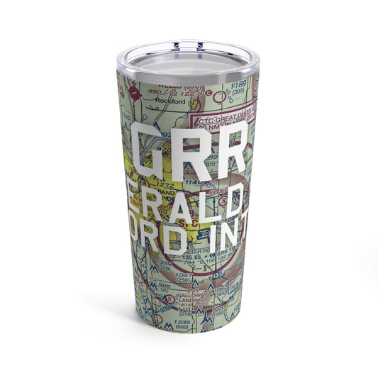 GRR Tumbler | Gerald R Ford International Airport Tumbler