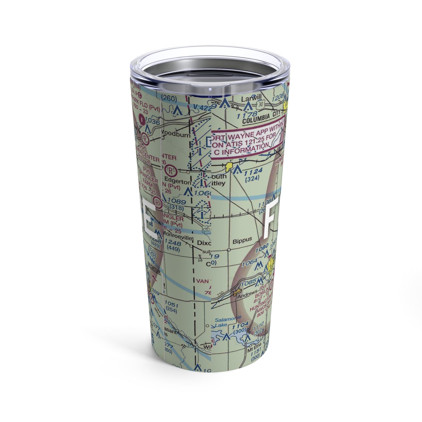 FWA Tumbler | Fort Wayne International Airport Tumbler