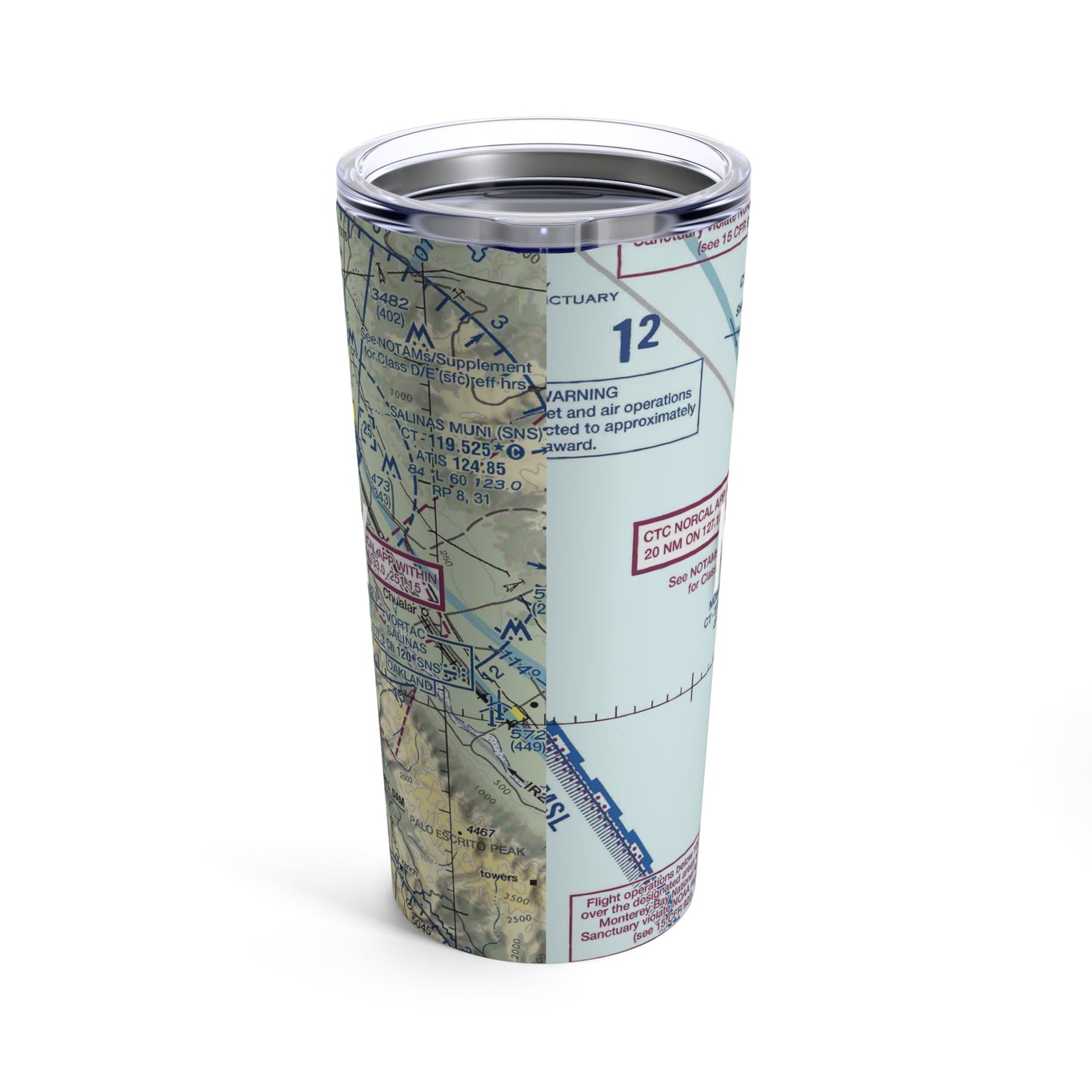 MRY Tumbler | Monterey Regional Airport Tumbler