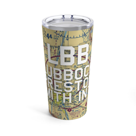 LBB Tumbler | Lubbock Preston Smith International Airport Tumbler