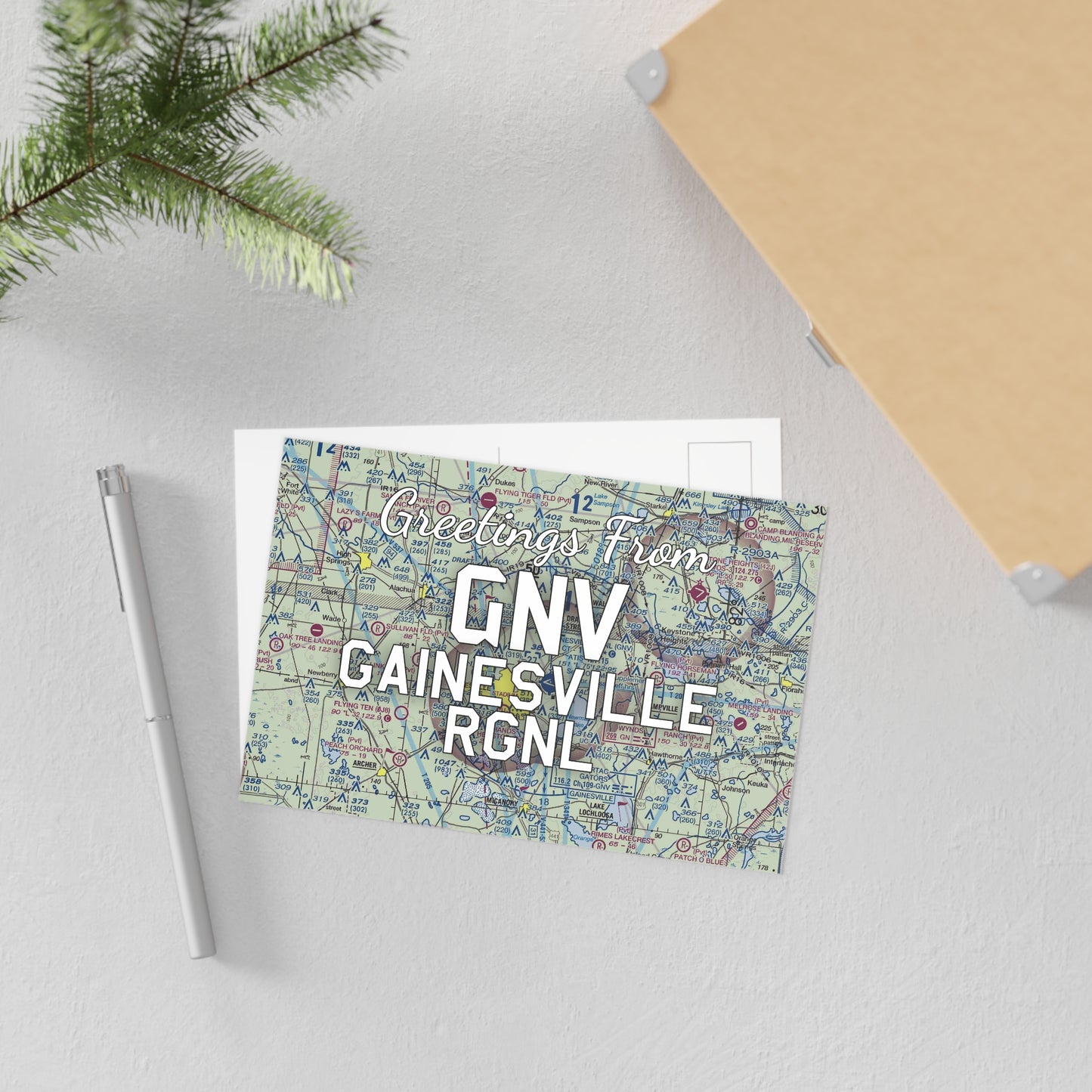 GNV Postcard | Gainesville Regional Airport Card