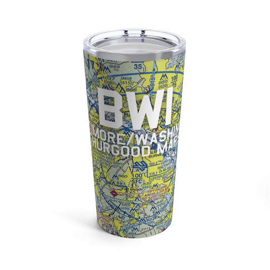 BWI Tumbler | Baltimore/Washington International Thurgood Marshall Airport Tumbler