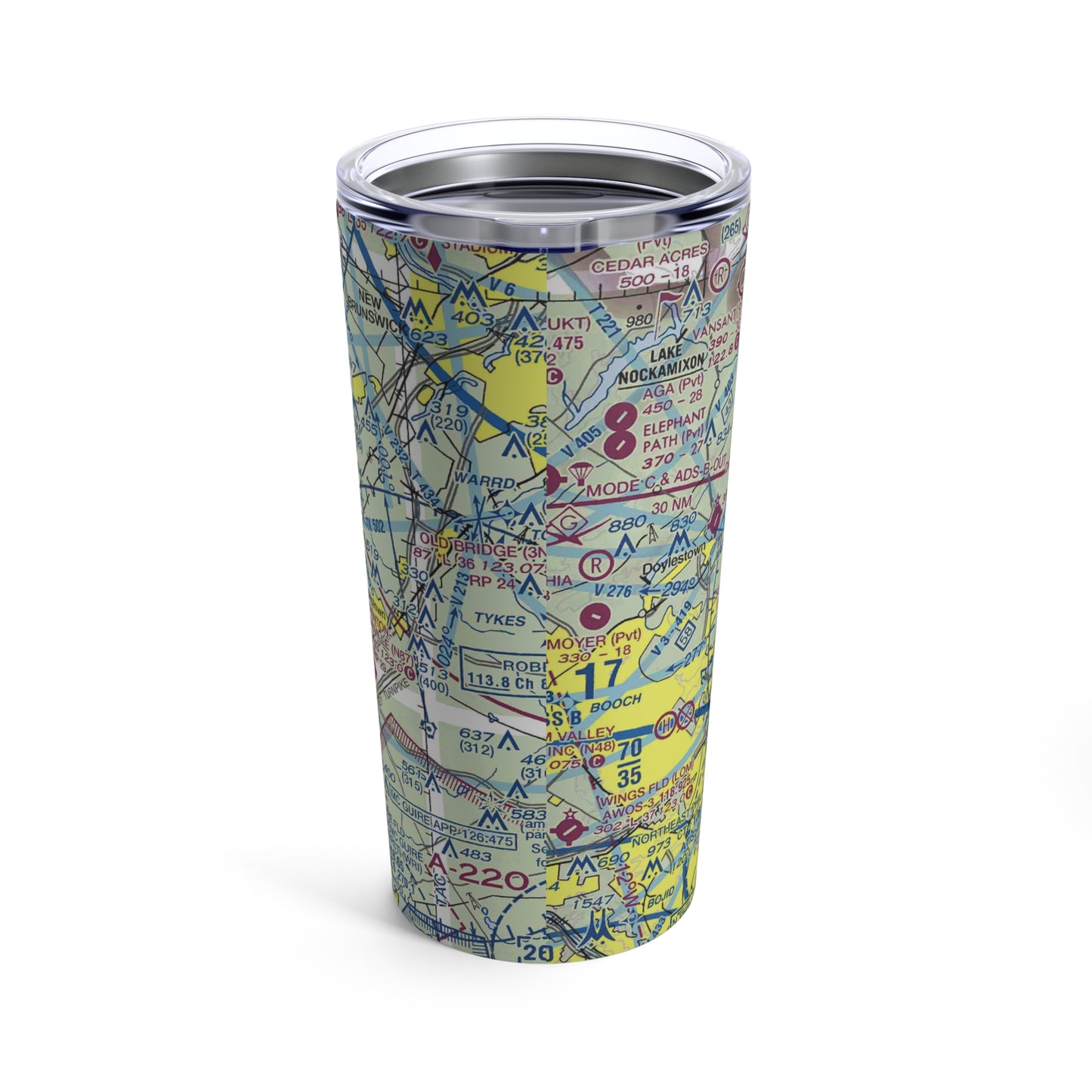 TTN Tumbler | Trenton Mercer Airport Tumbler