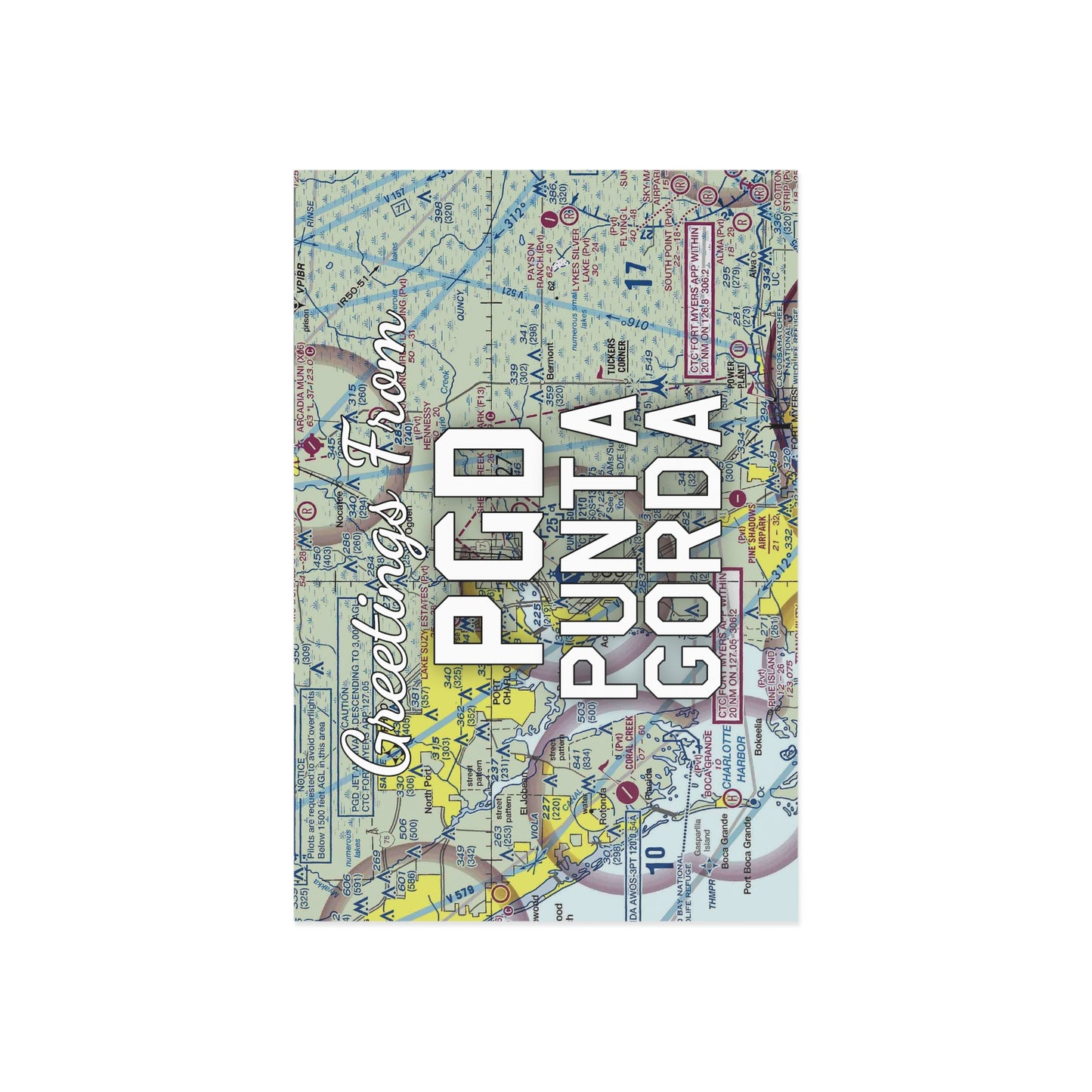 PGD Postcard | Punta Gorda Airport Card